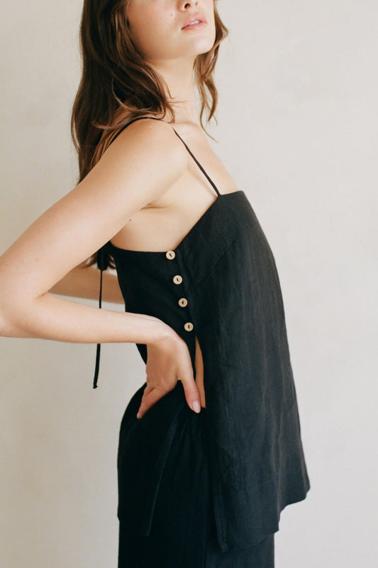 Beachside Linen Top