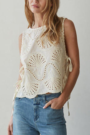 Shoreline Side Tie Top | Natural