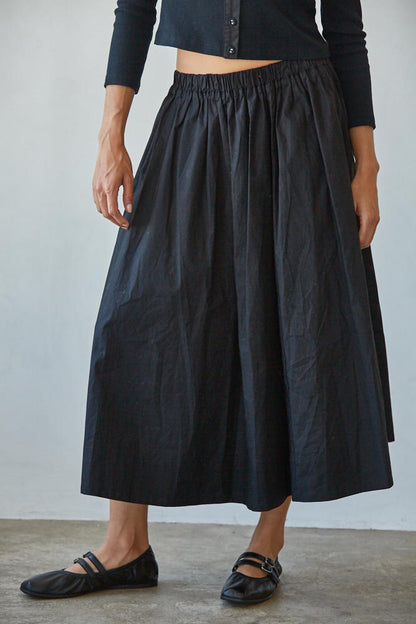 Lilith Midi Skirt | Black