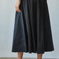 Lilith Midi Skirt | Black