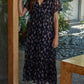 Midnight Margaritas Midi Dress