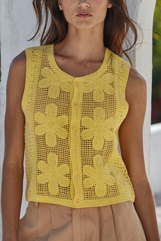 Always Sunny Knit Vest
