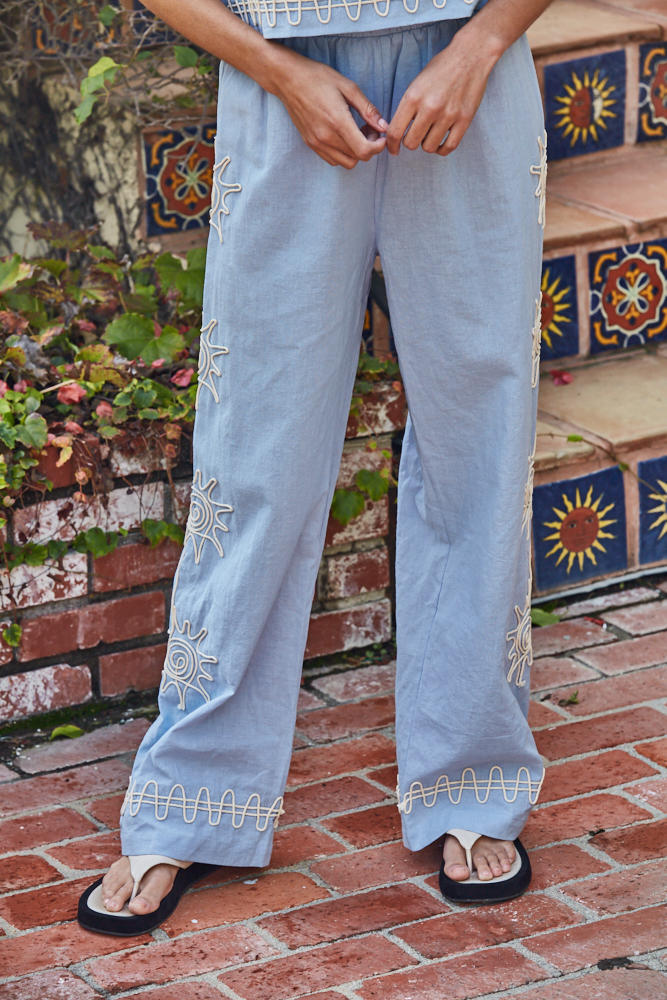 Full Of Sunshine Relaxed Pants