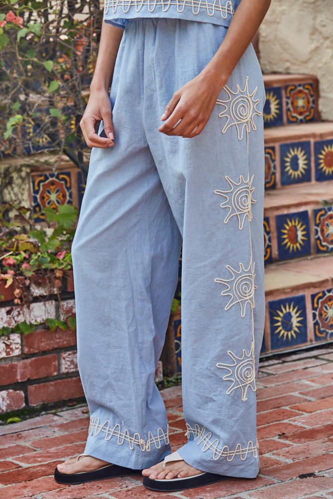 Full Of Sunshine Relaxed Pants