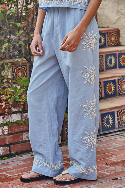 Full Of Sunshine Relaxed Pants