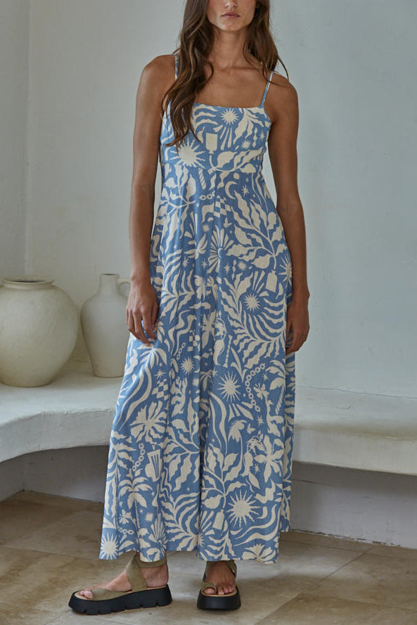 Solstice Charm Midi Dress