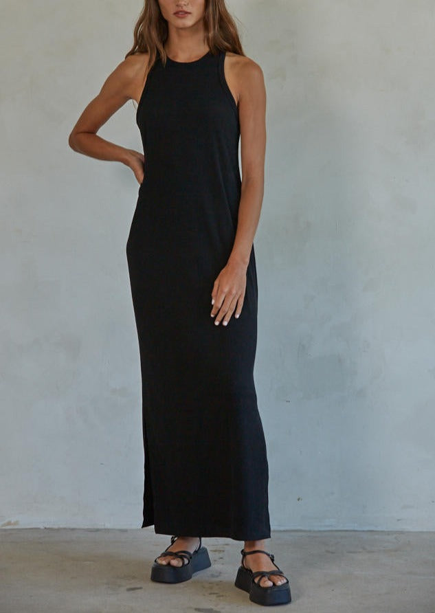 Essential Ribbed Maxi Dress