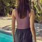 Take the Plunge Tank | Dark Mauve