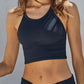Knock Out Halter Top | Black