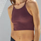 Knock Out Halter Top | Cassis