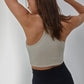 Knock Out Halter Top | Chalk