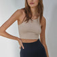 Knock Out Halter Top | Shadow Rose