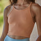 Knock Out Halter Top | Tangerine