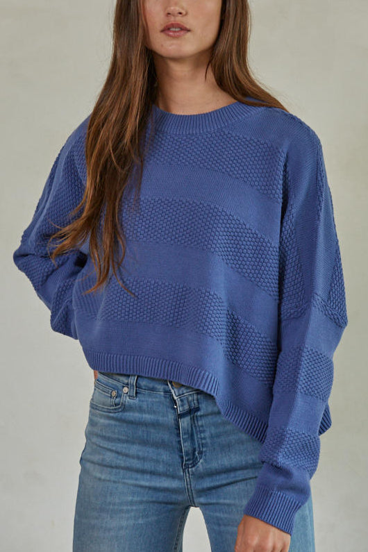 Good Feeling Sweater | Sapphire