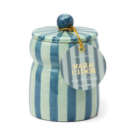 Lidded Cabana Candle | Warm Cider