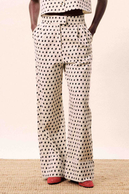 À Pois Relaxed Trousers