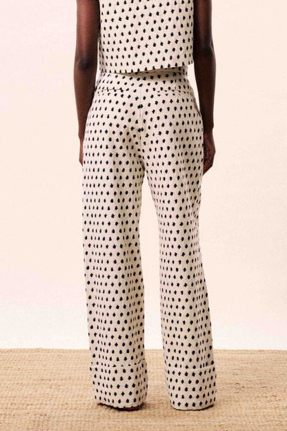 À Pois Relaxed Trousers