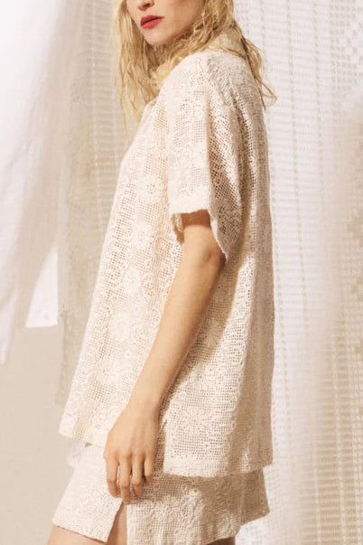 Copacabana Open Knit Top