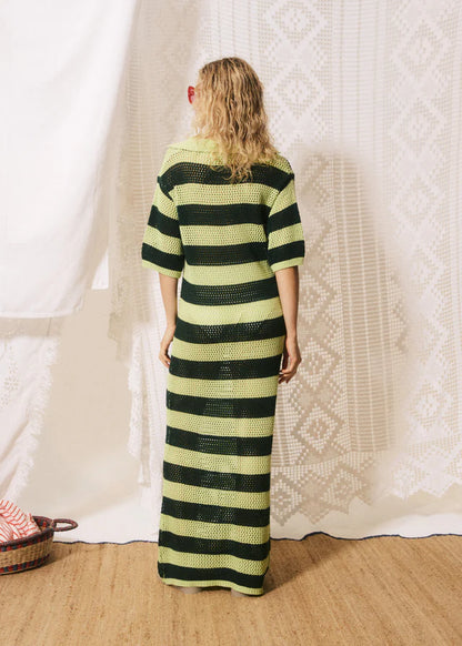 No. 1 Fan Stripe Dress