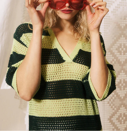 No. 1 Fan Stripe Dress