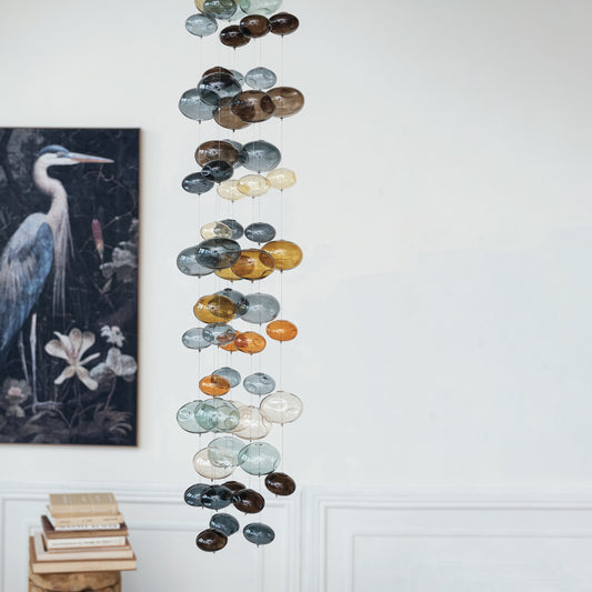 Hand-Blown Glass Bubble Garland