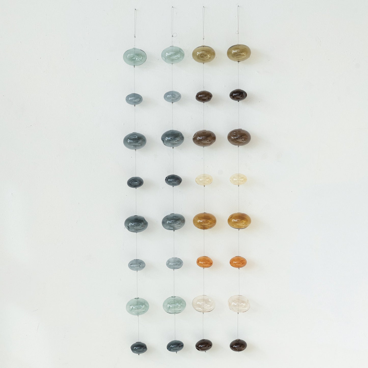 Hand-Blown Glass Bubble Garland