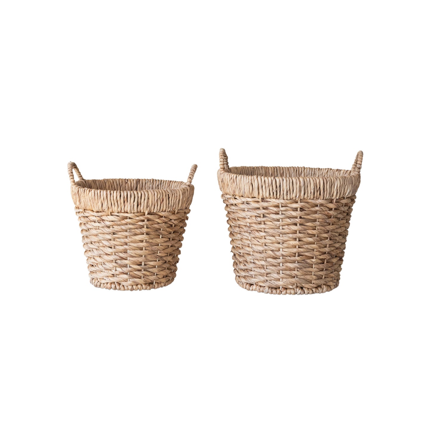 Water Hyacinth Basket with Handles