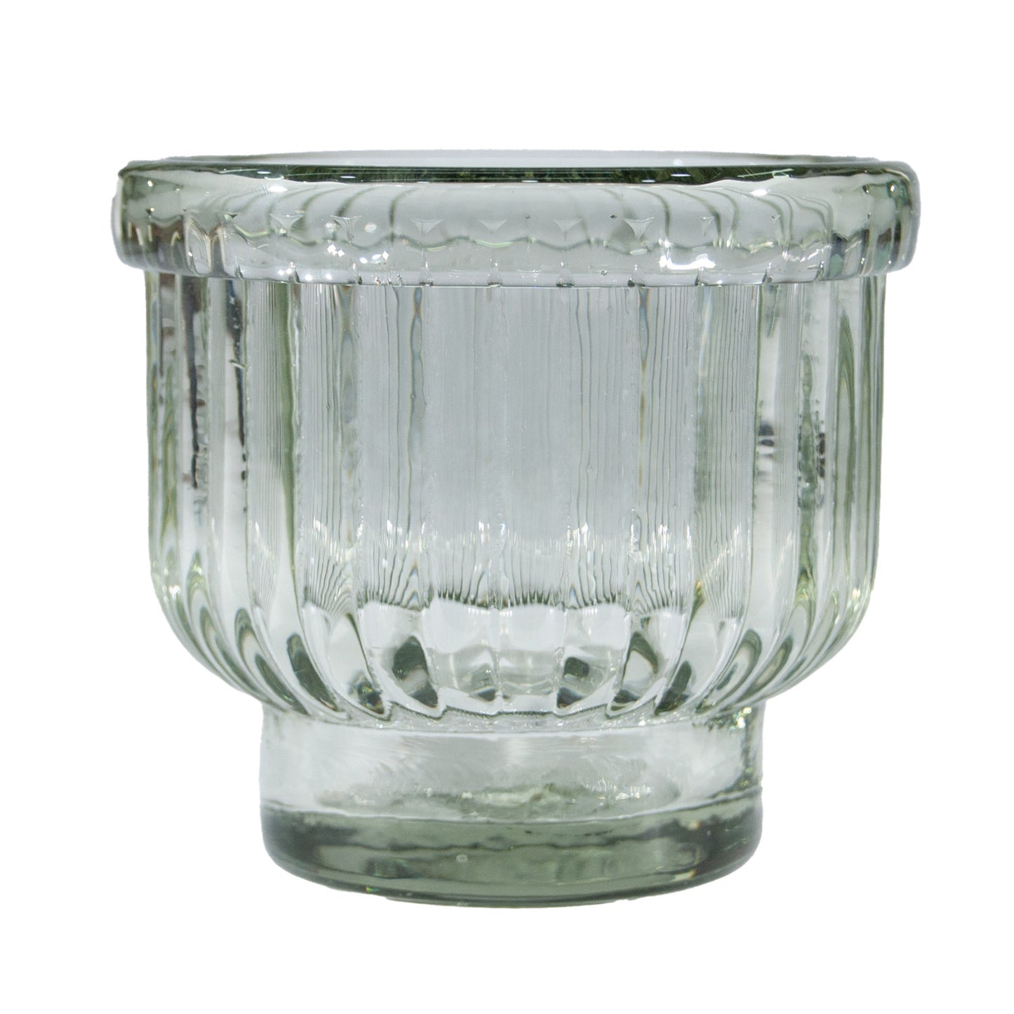 Hand-Blown Glass Tealight Holder