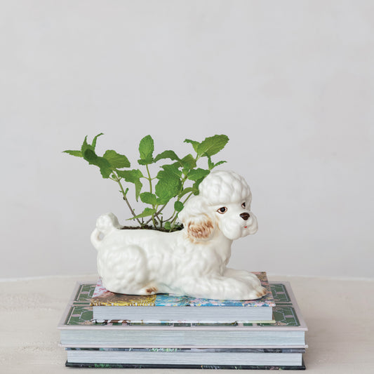 Poodle Planter