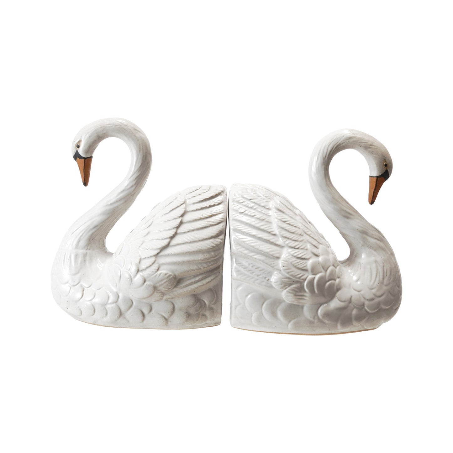 Swan Bookends