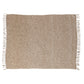 Woven Fringe Throw | Natural