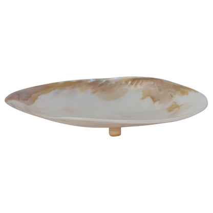 Natural Shell Footed Tray | Large