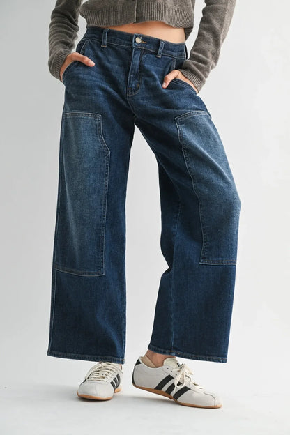 The Garden Patch Denim | Dark Wash