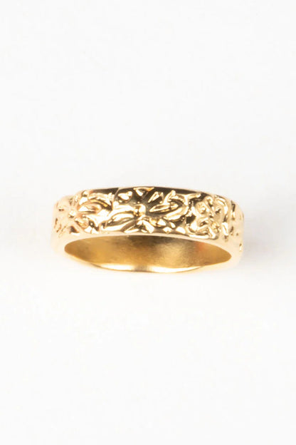 The Flower Band Ring
