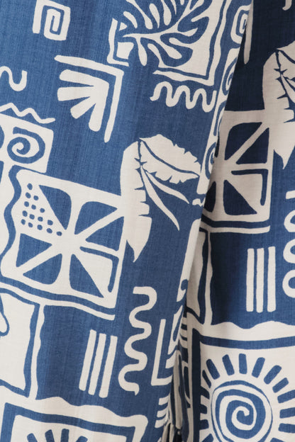 Summer Tile Tiered Pants