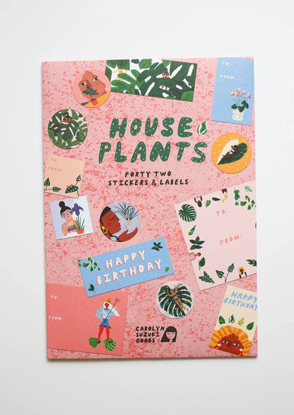 House Plants Sticker Set