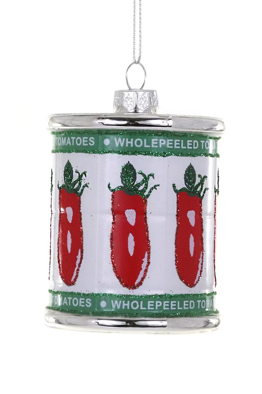 Whole Peeled Tomato Ornament