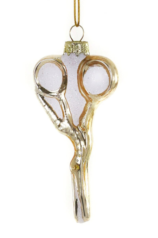 Crane Sewing Scissors Ornament