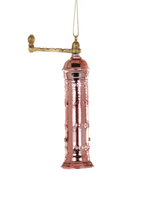 Copper Pepper Mill Ornament