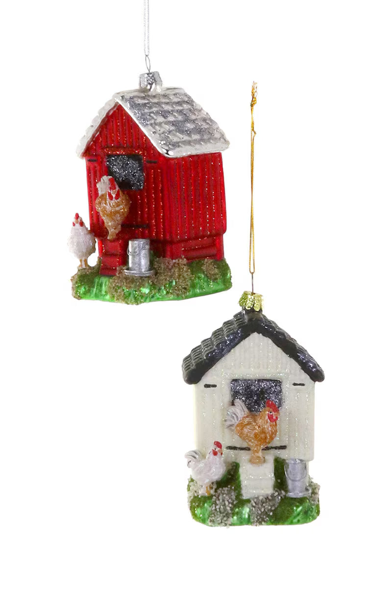 Chicken Coop Ornament