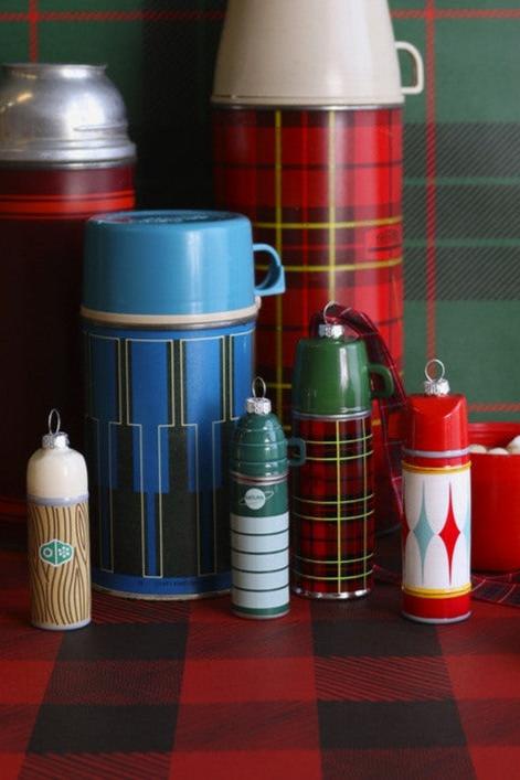 Vintage Thermos Ornament