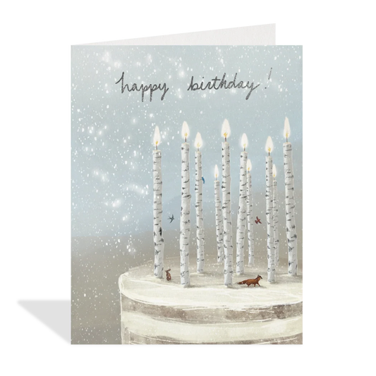 Winter Birthday Card