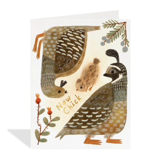 New Chick Baby Card