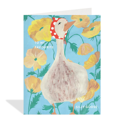 Silly Goose Friendship Card