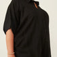 Black Button Up Top | Extended