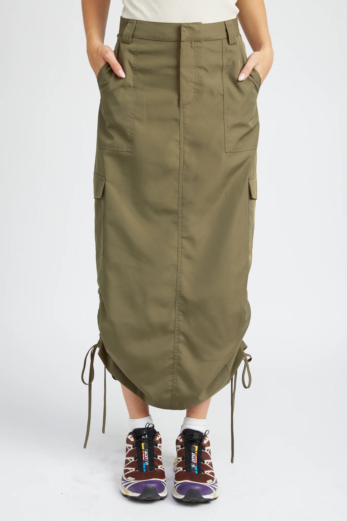 Cargo Maxi Skirt