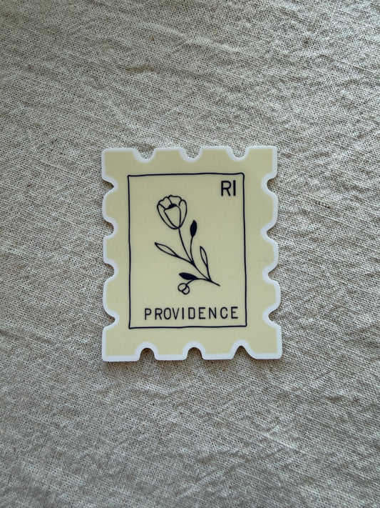 Providence Floral Stamp Sticker