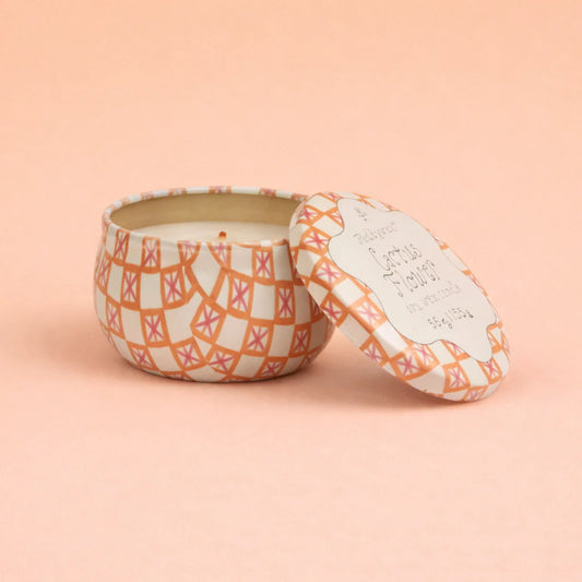 Tulip Tin Candle | Cactus Flower