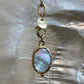 Mother of Pearl Oval Charm