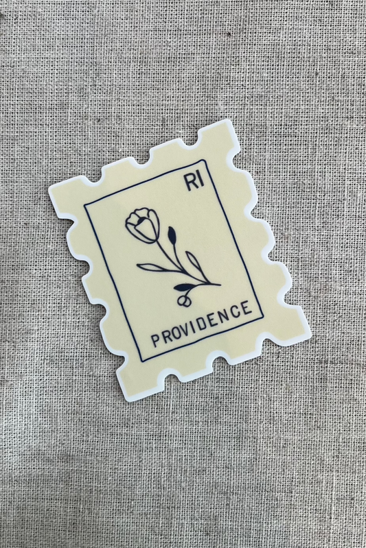 Rhode Island City Stamp Sticker